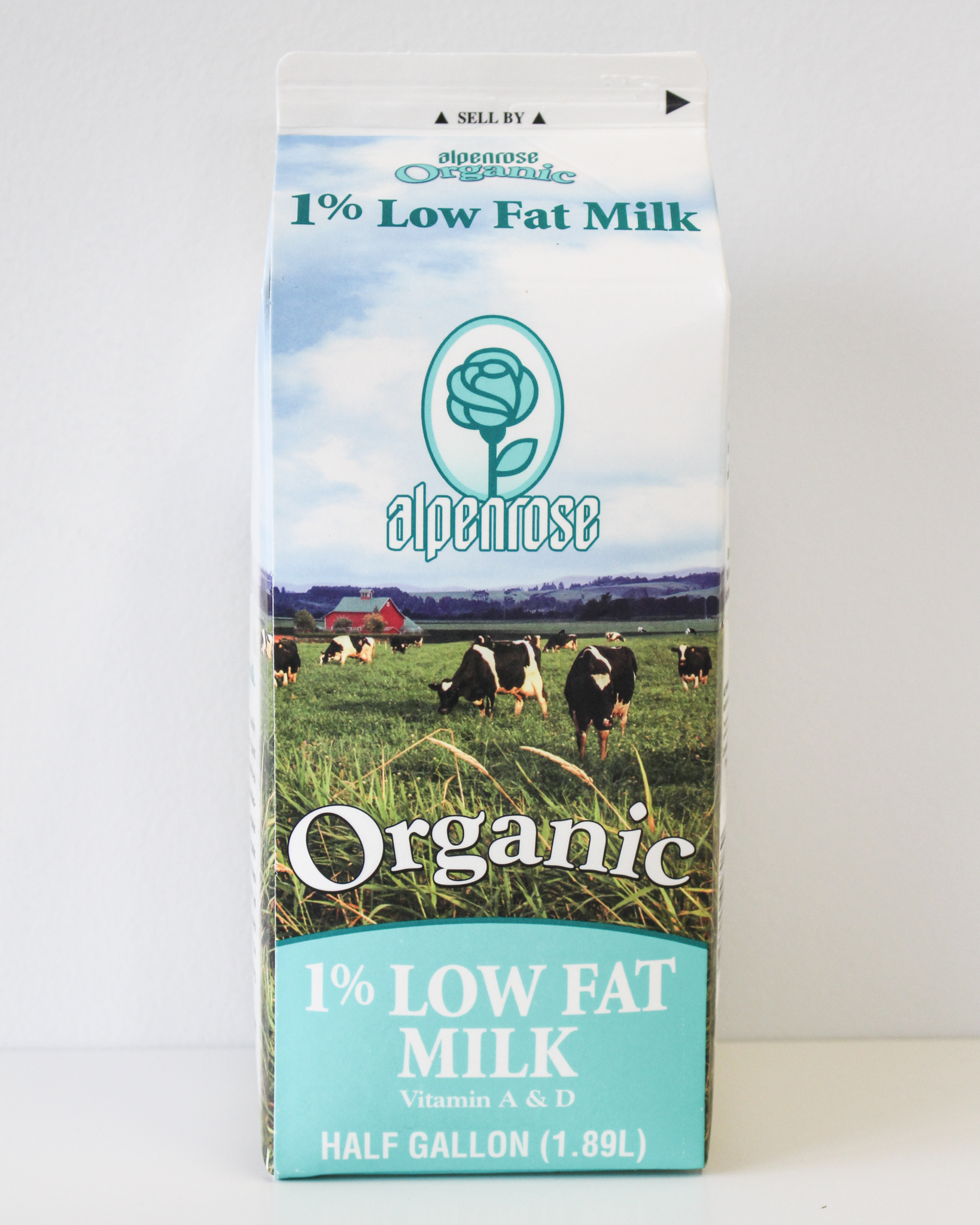 Alpenrose Dairy Half Gallon 1% Milk
