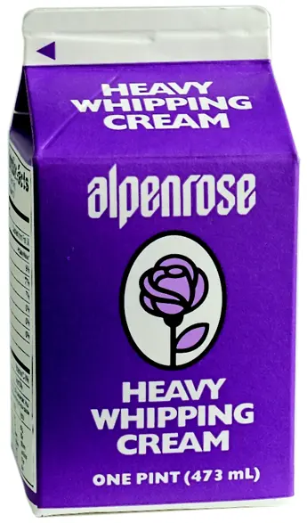 Alpenrose Dairy Heavy Whipping Cream Pint Alpenrose Dairy Heavy Whipping Cream Pint