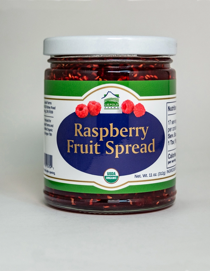 Liepold Farms Organic Raspberry Spread Liepold Farms Organic Raspberry Spread