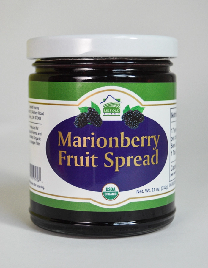 Liepold Farms Organic Marionberry Spread Liepold Farms Organic Marionberry Spread