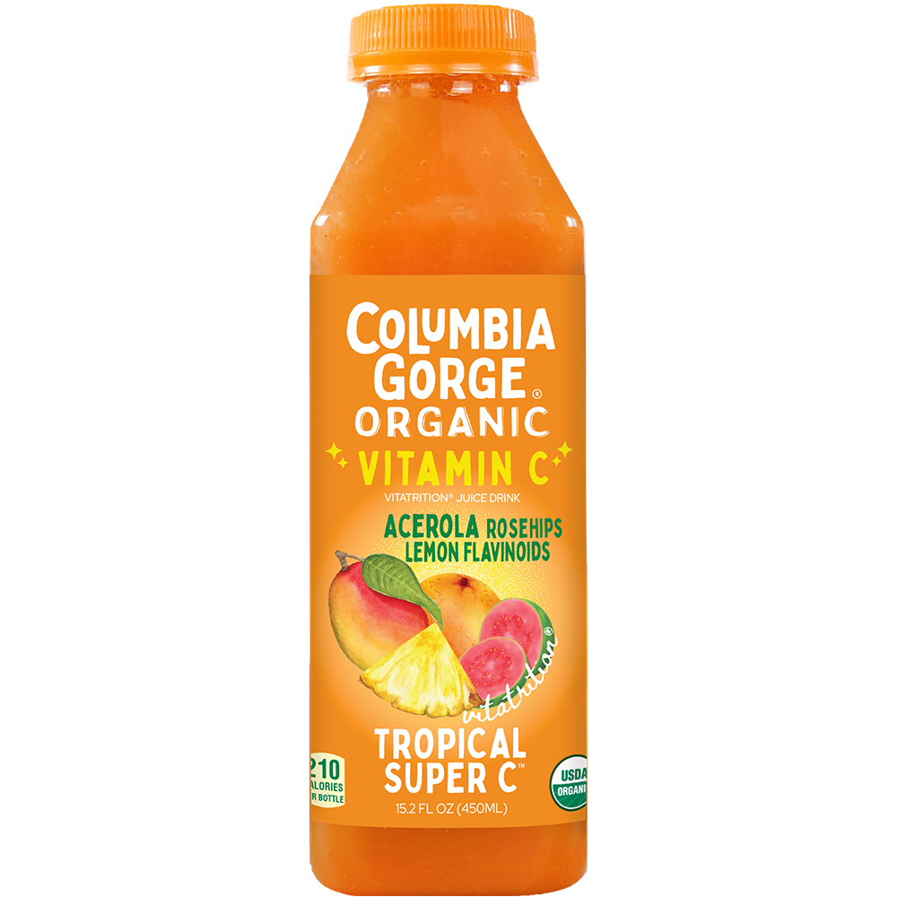 Columbia Gorge Organic Smoothie - Tropical Super C Columbia Gorge Organic Smoothie - Tropical Super C