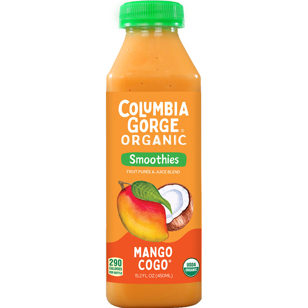 Columbia Gorge Organic Smoothie - Mango CoGo Columbia Gorge Organic Smoothie - Mango CoGo