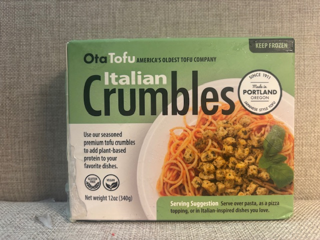 OTA TOFU - Italian Tofu Crumbles OTA TOFU - Italian Tofu Crumbles